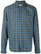 Alex Mill Spring Plaid Double Gauze Shirt - Blue