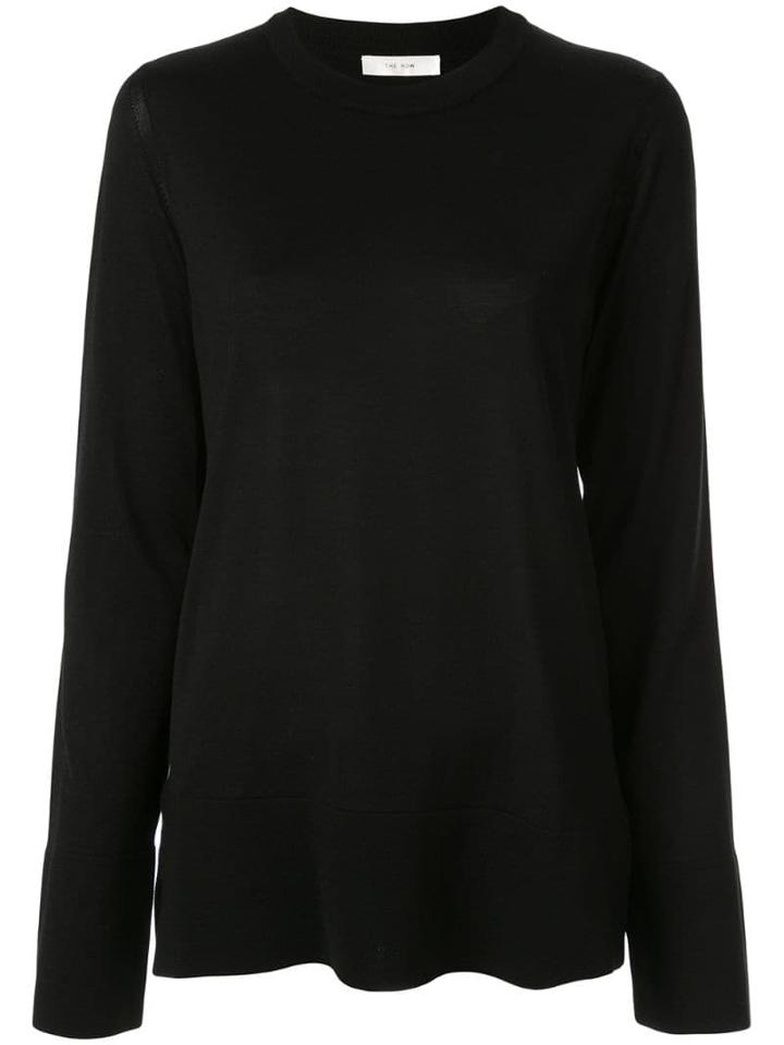 The Row Margo Long-sleeved Blouse - White