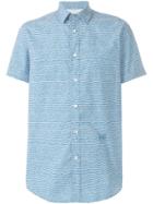 Diesel Printed Short Sleeve Shirt - Blue