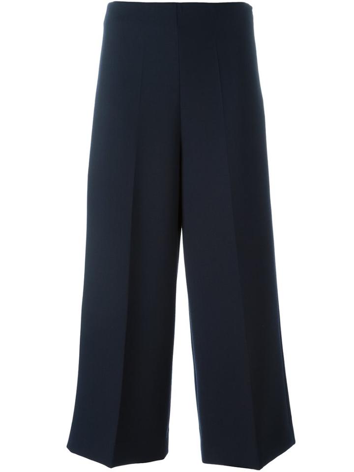 Erika Cavallini Cropped Wide Leg Trousers
