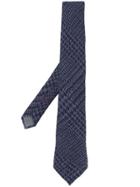 Brunello Cucinelli Houndstooth Tie - Blue