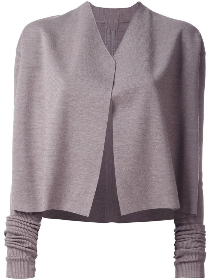 Rick Owens V-neck Cardigan - Grey