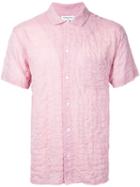 Ymc 'malick' Crinkled Shirt - Pink