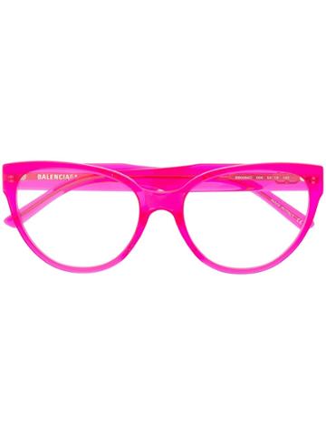 Balenciaga Eyewear Balenciaga Eyewear Bb0064o 004 Acetate - Pink