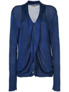 Yohji Yamamoto Pre-owned Zip Up Jacket - Blue