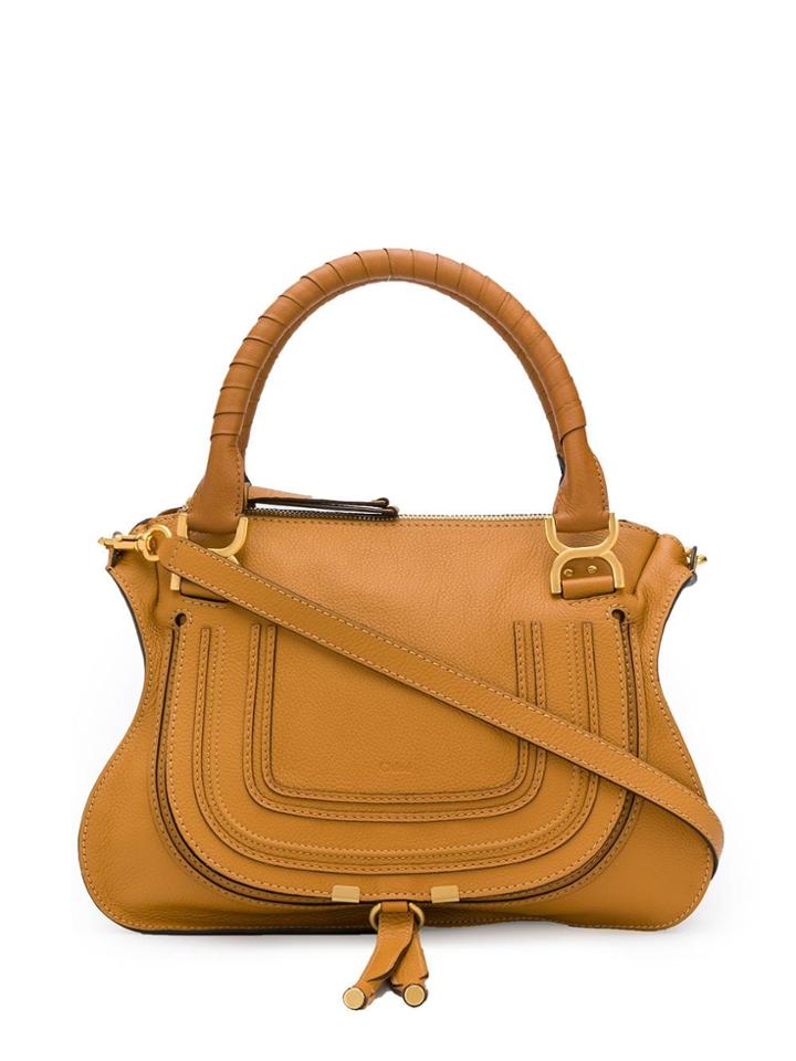 Chloé Satchel Tote Bag - Brown
