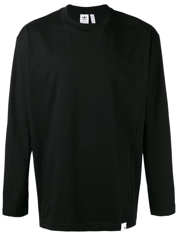 Adidas - Crew Neck Jumper - Men - Cotton - S, Black, Cotton