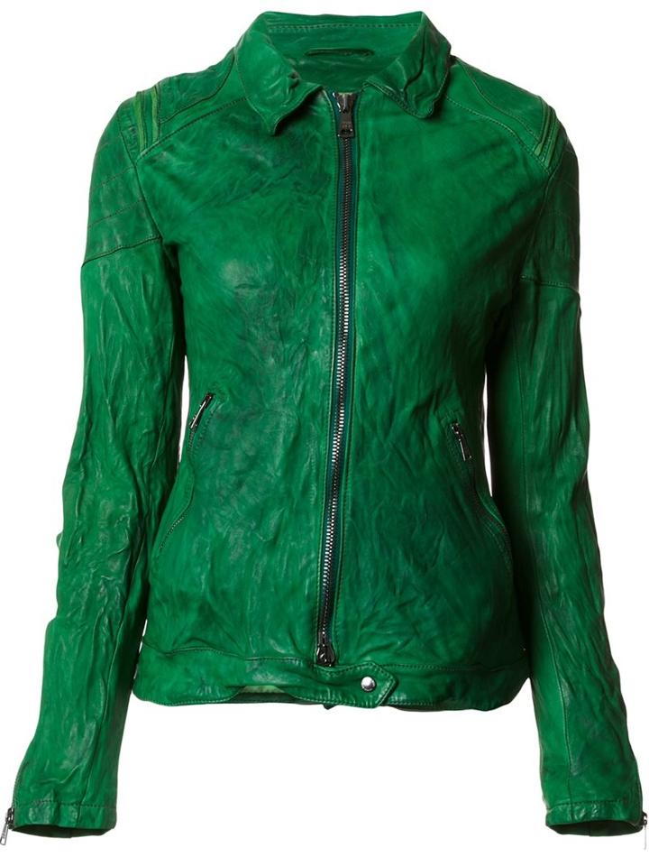 Giorgio Brato Wrinkled Leather Jacket