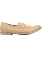 Officine Creative Distressed Loafer Shoes
