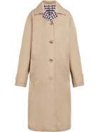 Mackintosh Beige Cotton & Wool Reversible Coat Lm-082 - Neutrals