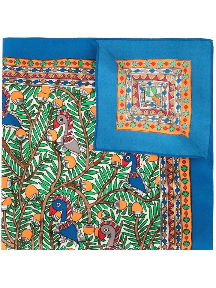 Tory Burch Something Wild Neckerchief - Blue