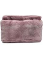 Derek Lam Mink Fur Clutch Bag, Women's, Pink/purple