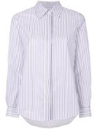 Alberto Biani Striped Shirt - White