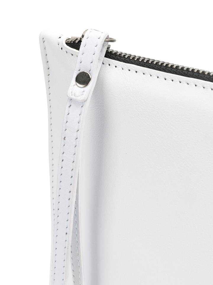 Ann Demeulemeester Slim Clutch Bag - White