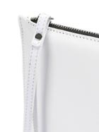 Ann Demeulemeester Slim Clutch Bag - White