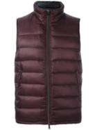 Herno Padded Gilet, Men's, Size: 56, Pink/purple, Feather Down/polyamide