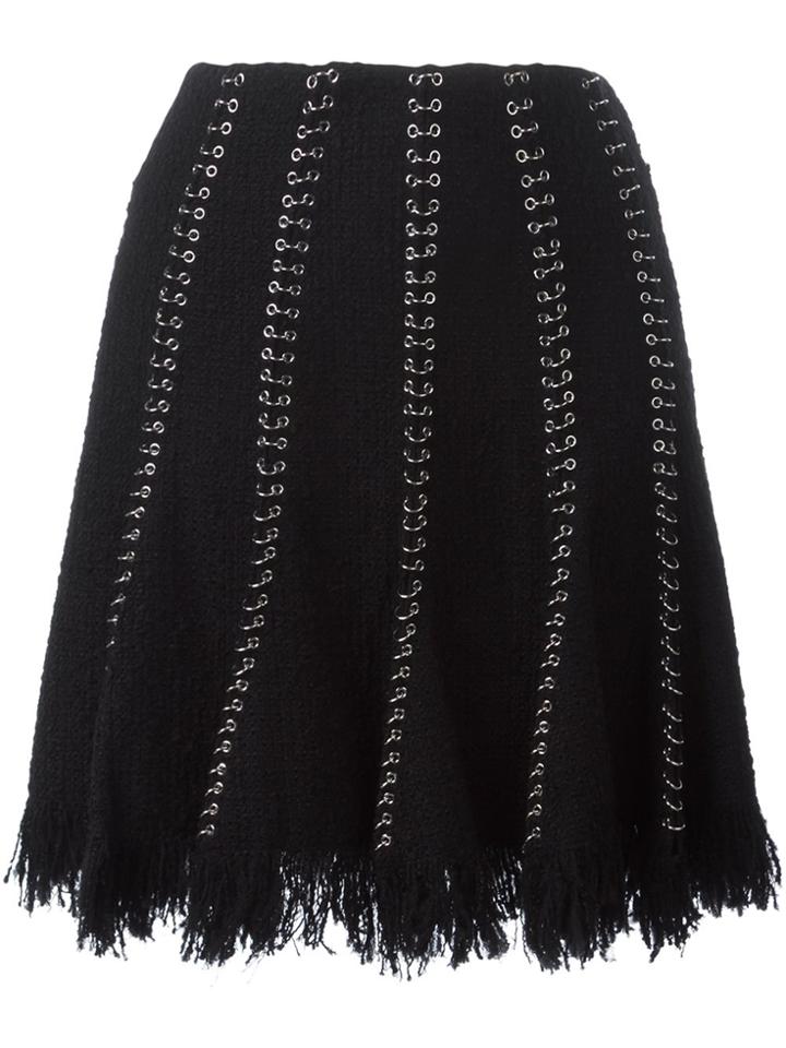 Alexander Wang Ring Pierced Skirt - Black