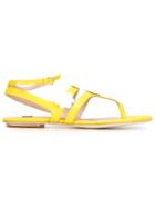 Boutique Moschino Flower Embellished Sandals