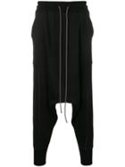 The Viridi-anne Dropped Crotch Trousers - Black