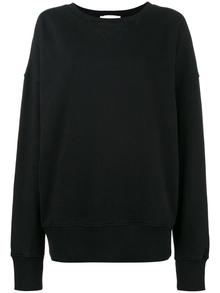Faith Connexion Rear Printed Sweatshirt - Black