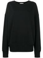 Faith Connexion Rear Printed Sweatshirt - Black