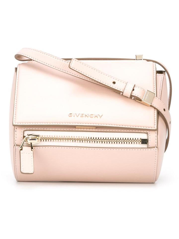 Givenchy Mini Pandora Box Shoulder Bag - Nude & Neutrals