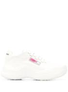 Misbhv Leather Lace-up Sneakers - White