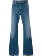 Roberto Cavalli Raw Hem Jeans, Men's, Size: 33, Blue, Cotton/spandex/elastane
