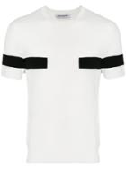 Neil Barrett Contrast Panelled T-shirt - White