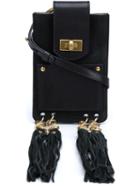 Chloé Mini Jane Crossbody Bag, Women's, Black, Leather