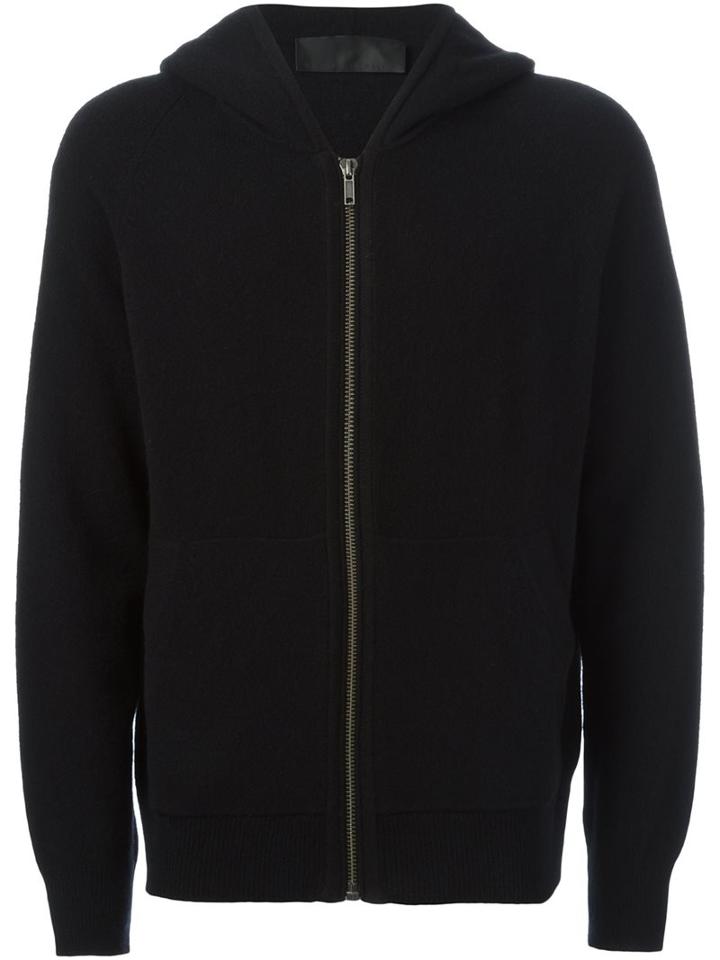 Haider Ackermann - 'invidia' Hoodie - Men - Cashmere/virgin Wool - M, Black, Cashmere/virgin Wool