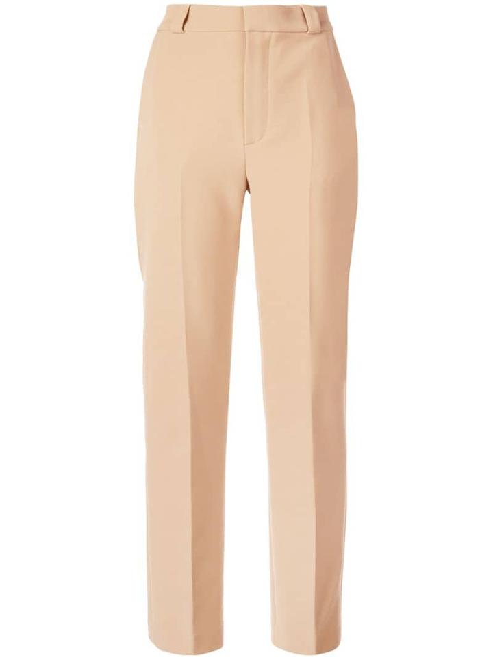 Carmen March High Waisted Trousers - Brown