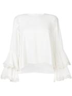 Ginger & Smart Secret Vice V-neck Top - Green