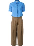 Erika Cavallini Tailored Jumpsuit - Blue