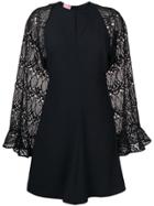 Giamba A-line Mini Dress - Black