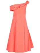 Carolina Herrera Asymmetric Cocktail Dress - Pink