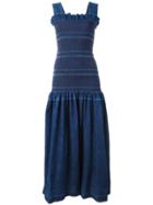 Stella Mccartney Denim Drop Waist Dress - Blue