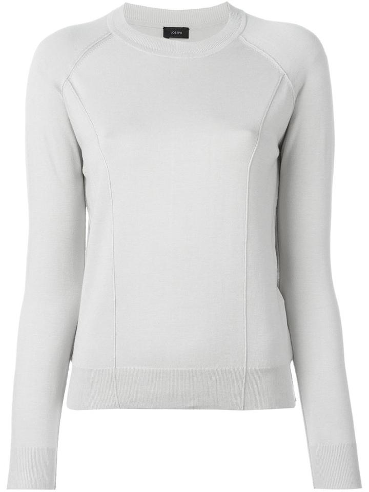 Joseph Raglan Panel Jumper, Women's, Size: L, Nude/neutrals, Silk/nylon/spandex/elastane