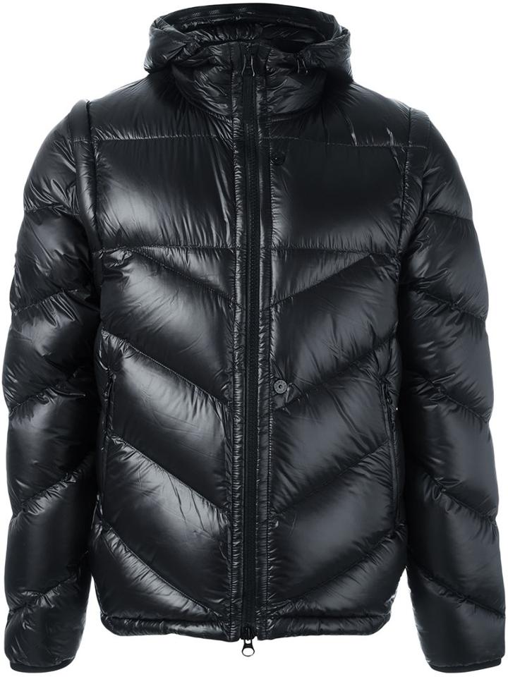 Stone Island Shadow Project Padded Jacket, Men's, Size: Xl, Black, Feather Down/polyamide