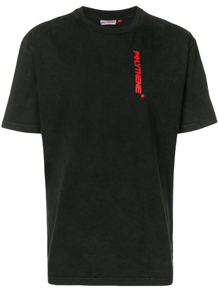 Polythene* Optics Oversized Printed T-shirt - Black