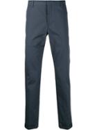 Prada Turned Up Hem Chinos - Blue