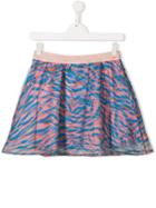 Kenzo Kids Abstract Print Skirt - Blue