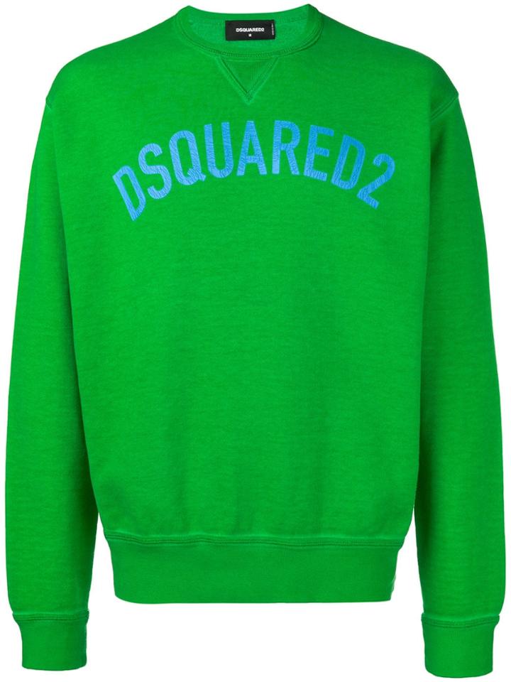 Dsquared2 Logo Crewneck Sweatshirt - Green