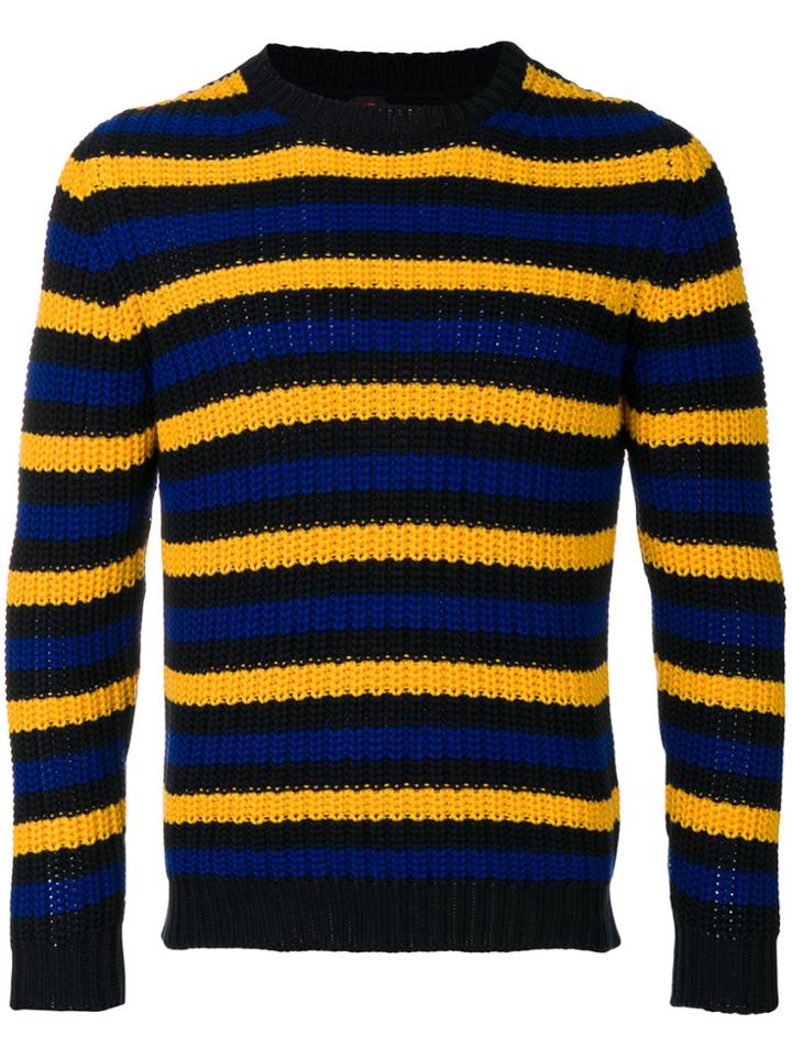 Mp Massimo Piombo Striped Jumper - Multicolour