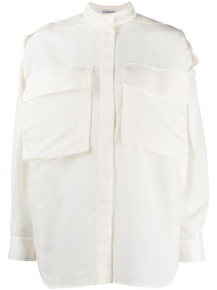 Barena Oversized Simona Shirt - Neutrals