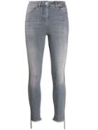 Patrizia Pepe Beaded Skinny Jeans - Grey