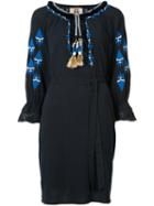 Figue - 'melita' Dress - Women - Cotton - S, Blue, Cotton