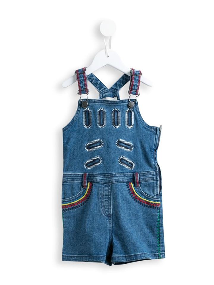 Stella Mccartney Kids Liv Dungarees, Girl's, Size: 8 Yrs, Blue