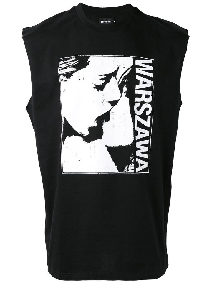 Misbhv - Warszawa 1980 Tank - Men - Cotton - M, Black, Cotton