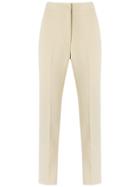 Egrey Cropped Trousers - Nude & Neutrals